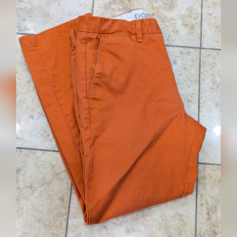 Dockers All Hail Khaki Slim Fit Orange Men's Pants 34x29